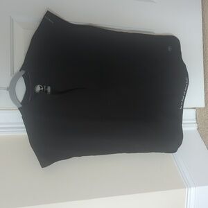 Healing Hands Mandarin Collar Scrub Top